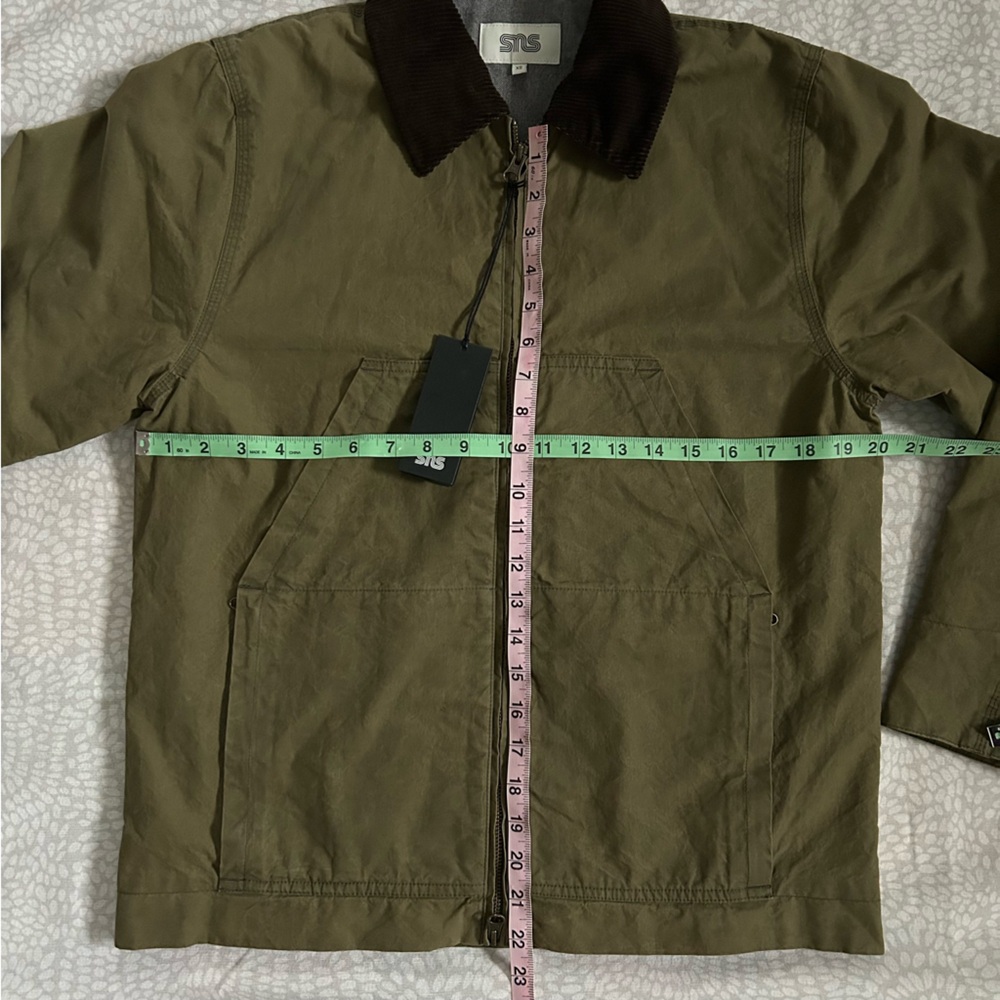 SneakersnStuff “SNS” Waxed Cotton Construction Jacket Size XSmall - Picture 6 of 6